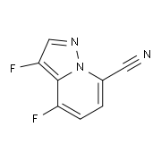 Pyrazolo[1,5-a]pyridine-7-carbonitrile, 3,4-difluoro- 2396750-32-4